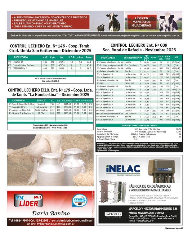 REVISTA NUESTRO AGRO ENERO 2026 N° 386 - página 27