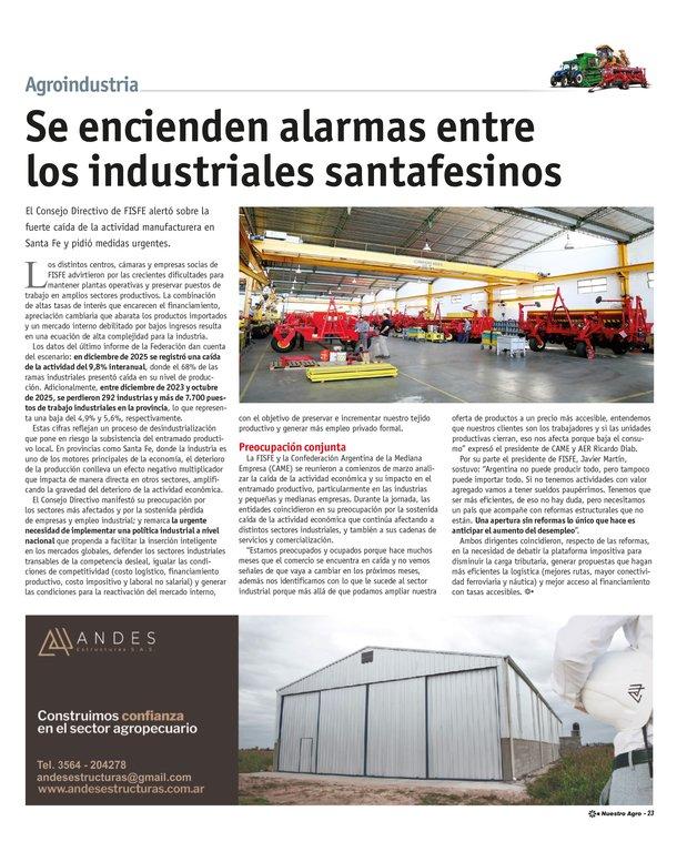 REVISTA NUESTRO AGRO MARZO 2026 N° 388 - página 23