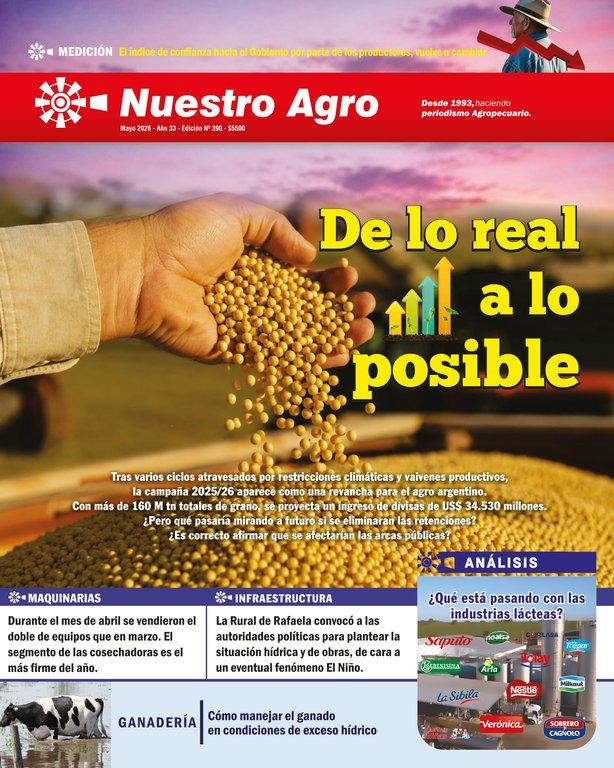 REVISTA NUESTRO AGRO MAYO 2026 N° 390 - página 1