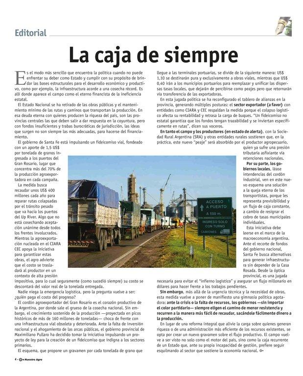 REVISTA NUESTRO AGRO MAYO 2026 N° 390 - página 4