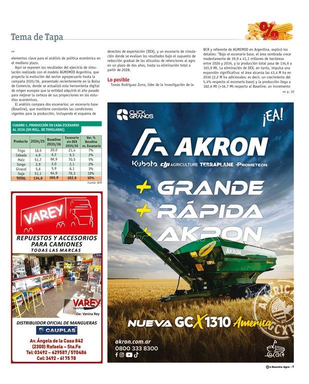 REVISTA NUESTRO AGRO MAYO 2026 N° 390 - página 9
