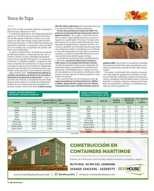 REVISTA NUESTRO AGRO MAYO 2026 N° 390 - página 10