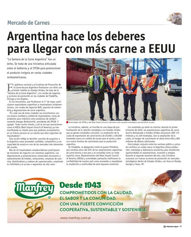 REVISTA NUESTRO AGRO MAYO 2026 N° 390 - página 11