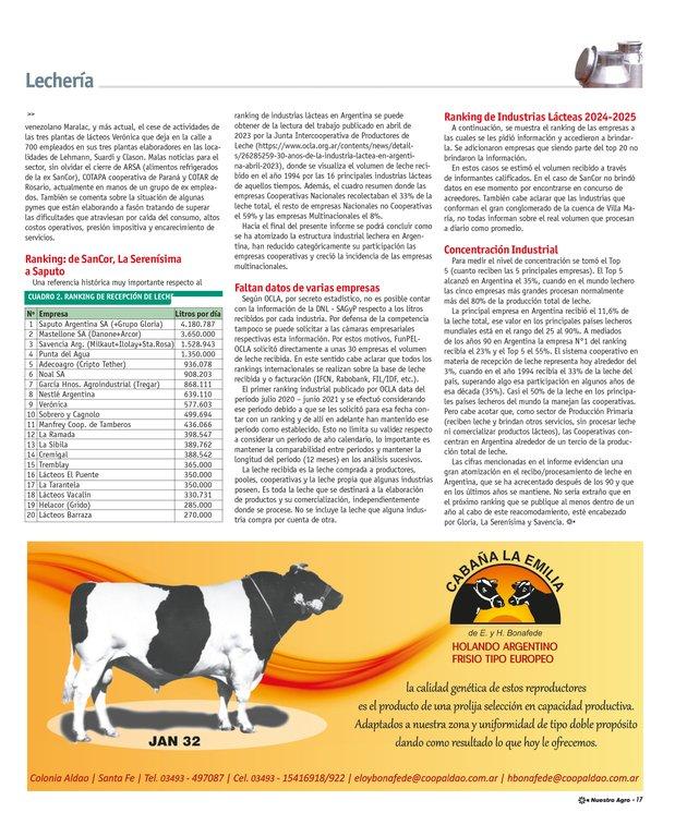 REVISTA NUESTRO AGRO MAYO 2026 N° 390 - página 17