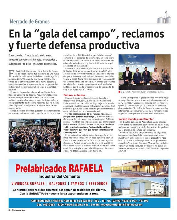 REVISTA NUESTRO AGRO MAYO 2026 N° 390 - página 20