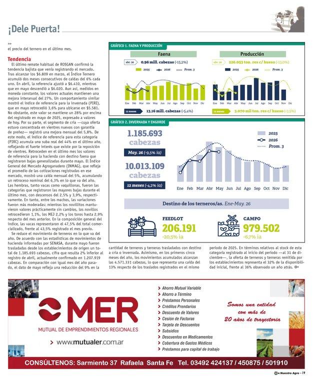 REVISTA NUESTRO AGRO JUNIO 2026 N° 391 - página 19