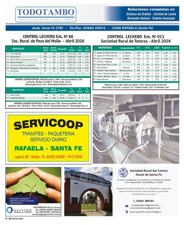 REVISTA NUESTRO AGRO JUNIO 2026 N° 391 - página 24