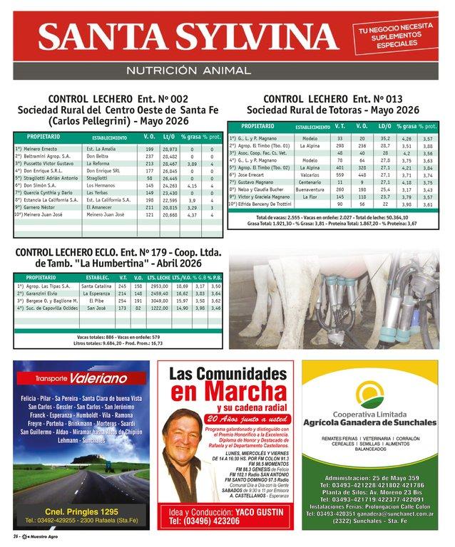 REVISTA NUESTRO AGRO JUNIO 2026 N° 391 - página 26