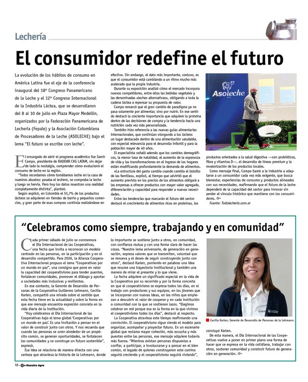 REVISTA NUESTRO AGRO JULIO 2026 N° 392 - página 12