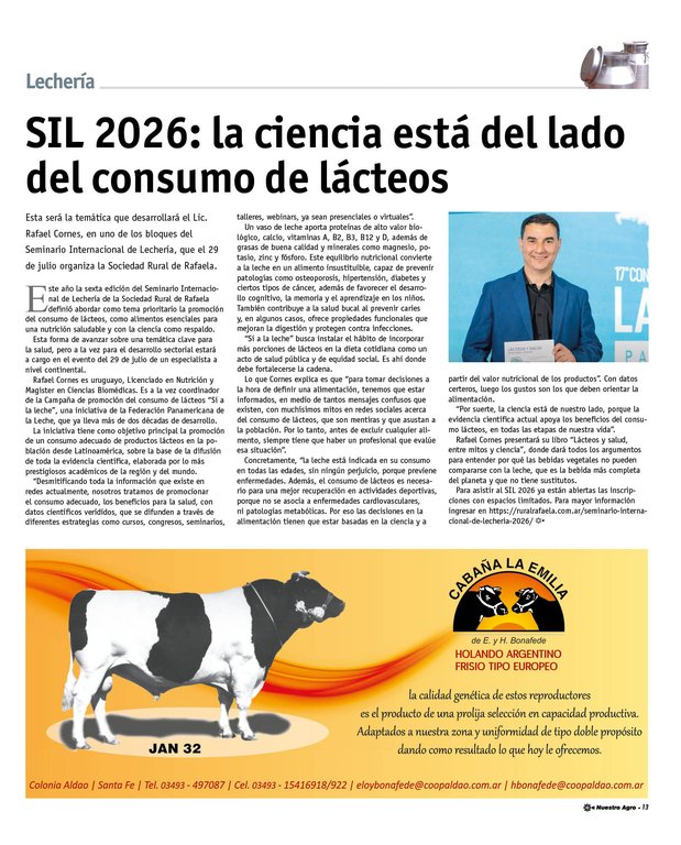 REVISTA NUESTRO AGRO JULIO 2026 N° 392 - página 13