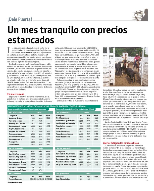 REVISTA NUESTRO AGRO JULIO 2026 N° 392 - página 18