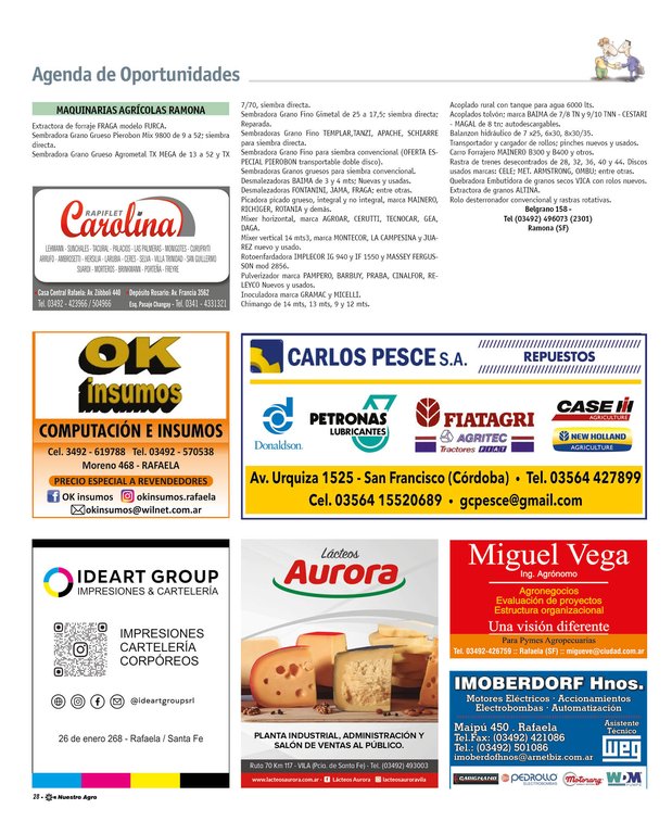 REVISTA NUESTRO AGRO JULIO 2026 N° 392 - página 28