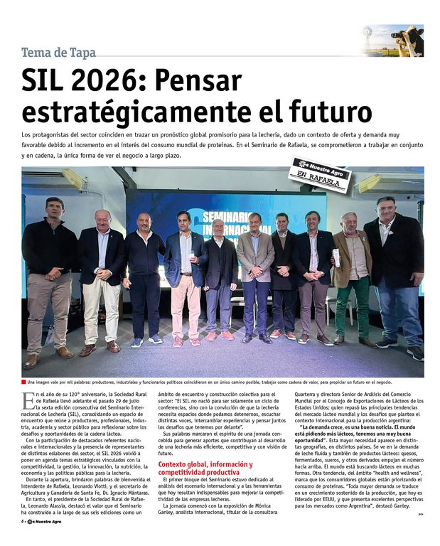 REVISTA NUESTRO AGRO AGOSTO 2026 N° 393 - página 6