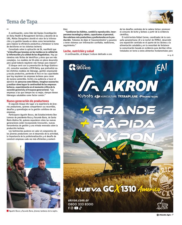 REVISTA NUESTRO AGRO AGOSTO 2026 N° 393 - página 7