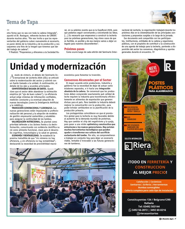 REVISTA NUESTRO AGRO AGOSTO 2026 N° 393 - página 9