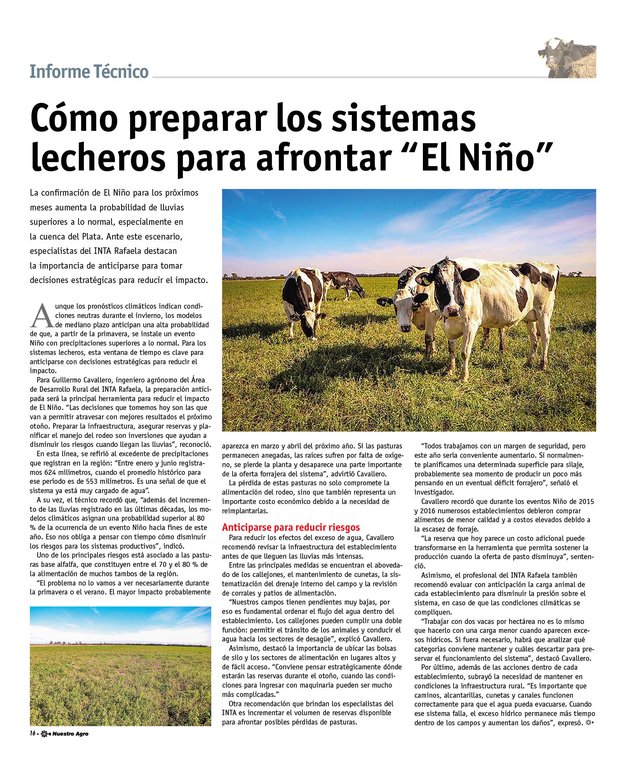 REVISTA NUESTRO AGRO AGOSTO 2026 N° 393 - página 16