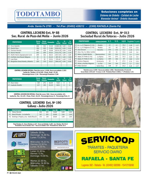 REVISTA NUESTRO AGRO AGOSTO 2026 N° 393 - página 24
