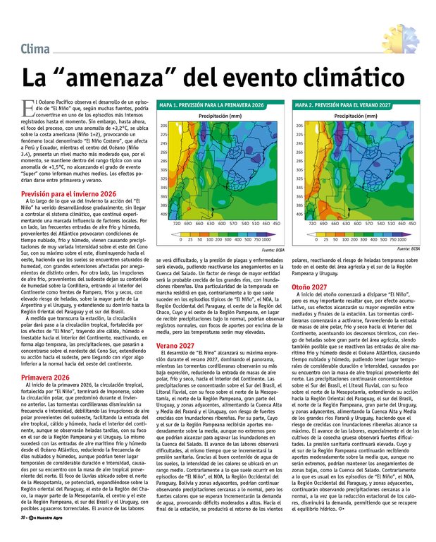 REVISTA NUESTRO AGRO AGOSTO 2026 N° 393 - página 30