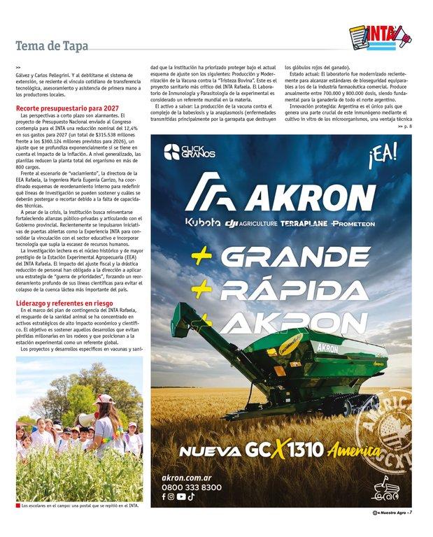 REVISTA NUESTRO AGRO OCTUBRE 2026 N° 395 - página 7