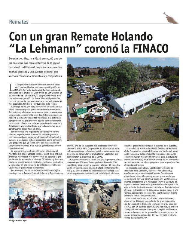 REVISTA NUESTRO AGRO OCTUBRE 2026 N° 395 - página 16