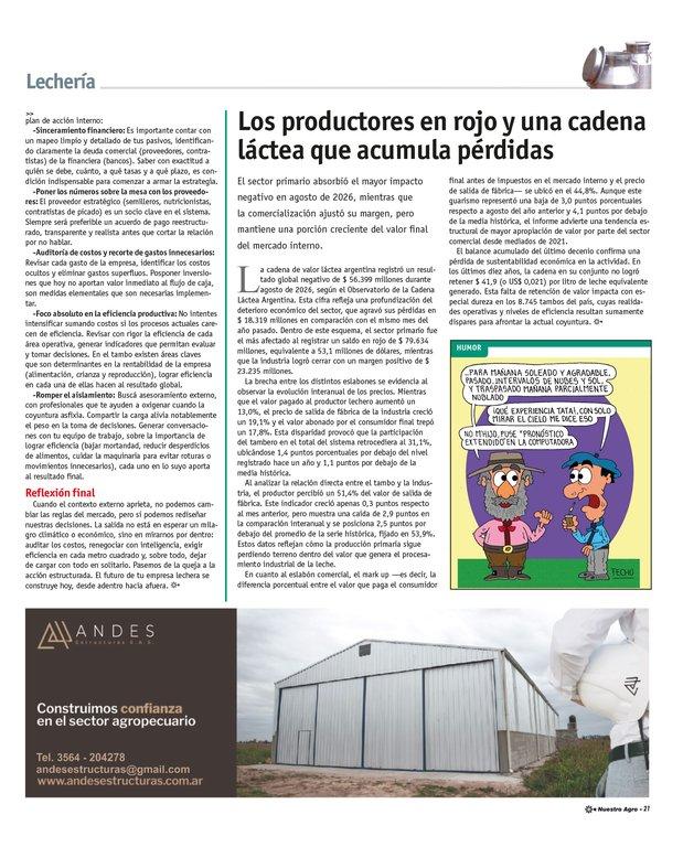 REVISTA NUESTRO AGRO OCTUBRE 2026 N° 395 - página 21