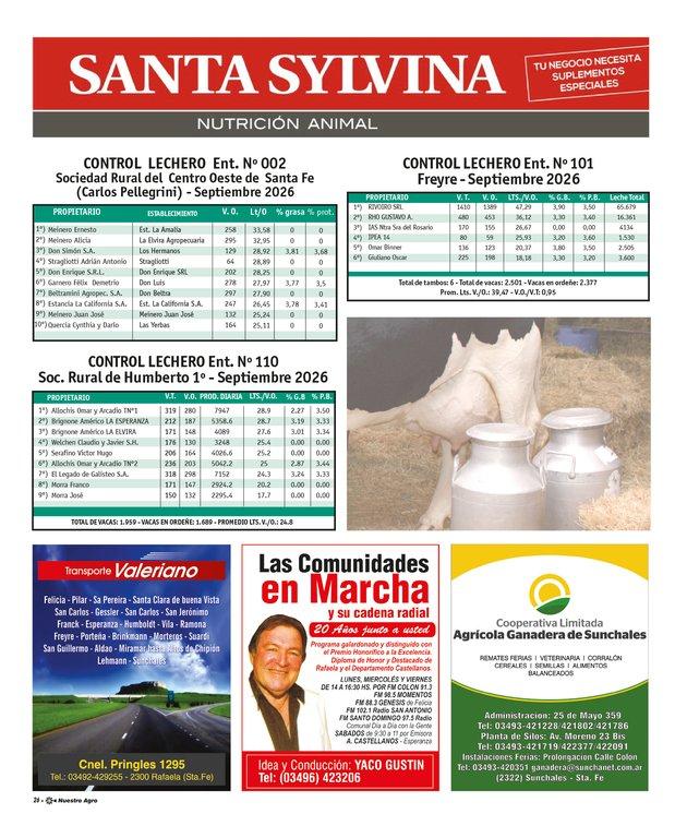 REVISTA NUESTRO AGRO OCTUBRE 2026 N° 395 - página 26