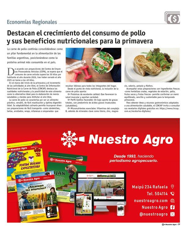 REVISTA NUESTRO AGRO OCTUBRE 2026 N° 395 - página 29