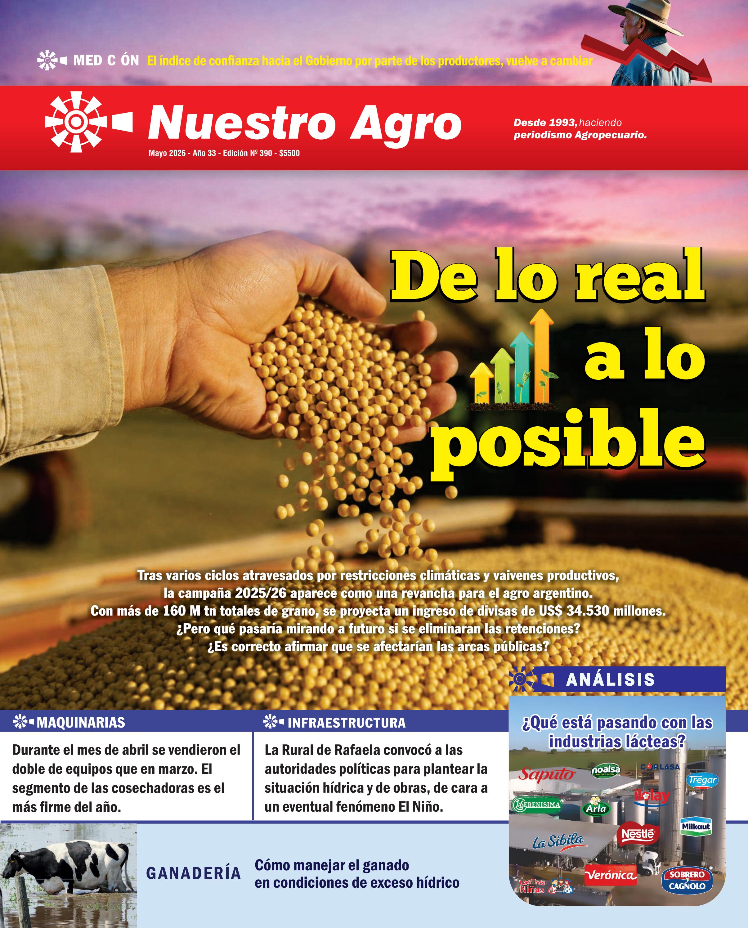 REVISTA NUESTRO MAYO 2026 N° 390 - página 1