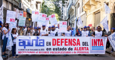Trabajadores del INTA realizaron una jornada nacional de protesta y preparan un paro de 48 horas